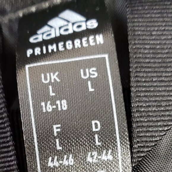 Adidas Back to Sport Light Insulated Zip Up Jacket Women's Chunky Three Stripe L - Picture 10 of 10